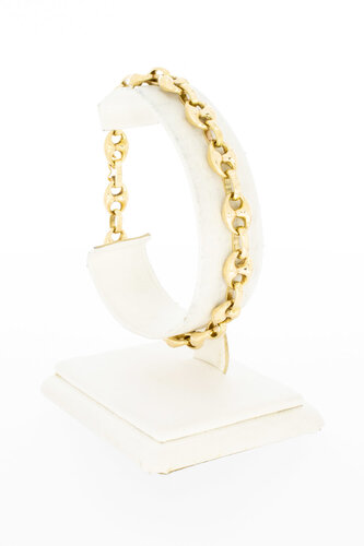 14 Karaat gouden Anker armband - 20,5 cm