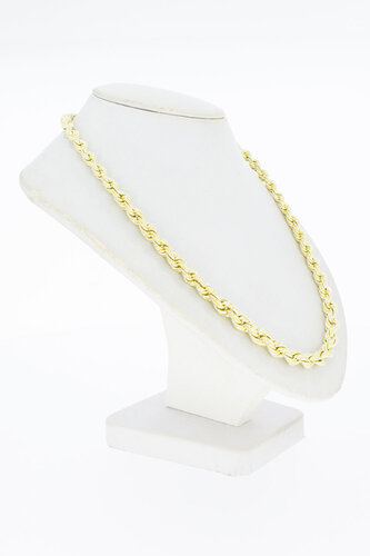 14 Karaat Koordketting goud - 50,6 cm