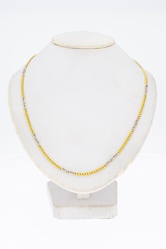 18 Karaat gouden Gourmetketting - 50,1 cm