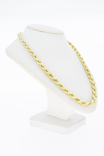 Gouden 14 Karaat Koordketting - 47,6 cm
