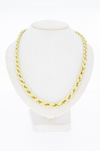Gouden 14 Karaat Koordketting - 47,6 cm