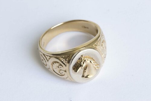 14 Karaat gouden Statementring - 20,7 mm