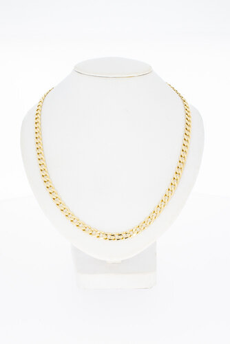 14 karaat Gourmet schakelketting - 48 cm