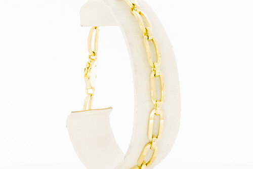 14 Karaat Anker dames armband - 20 cm