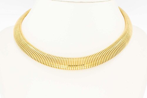 Vintage 18 Karaat dames Collier - 43 cm