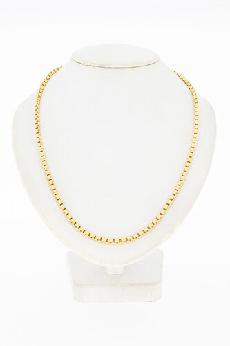 Venetiaanse ketting 18 Karaat goud - 50,6 cm