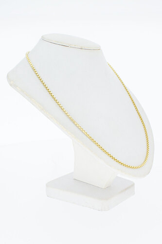 Venetiaanse ketting 14 Karaat - 71,2 cm