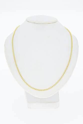 Venetiaanse ketting 14 Karaat goud - 61,7 cm