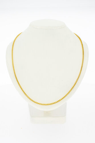 Venetiaanse ketting 14 Karaat goud - 60,4 cm