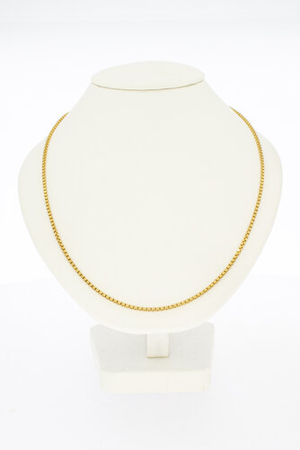 Venetiaanse ketting 18 karaat goud - 45,8 cm