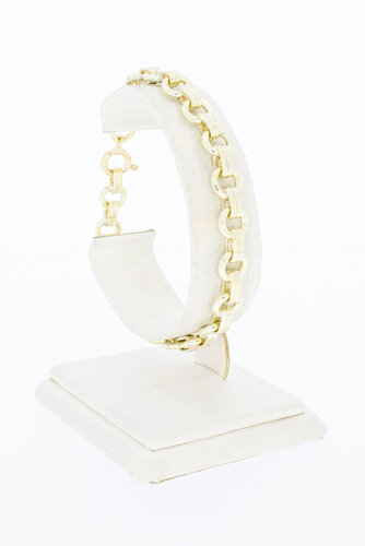 14 Karaat Jasseron armband - 20,2 cm