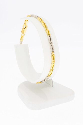 18 Karaat goud Valkoog armband - 18,9 cm