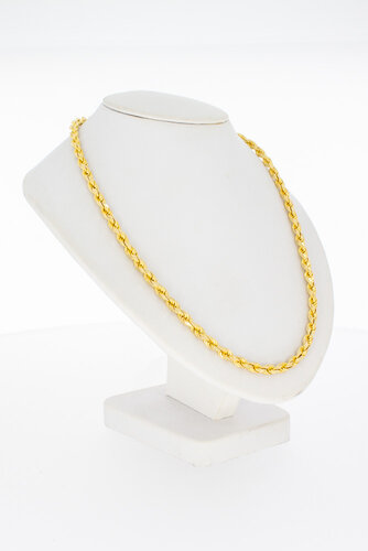 Koordketting 14 Karaat goud - 85 cm