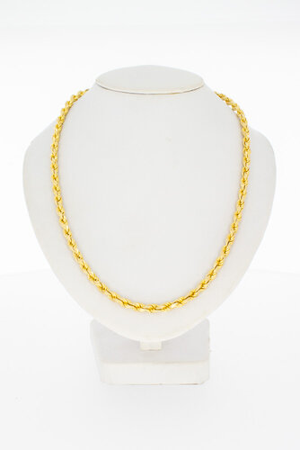 Koordketting 14 Karaat goud - 85 cm
