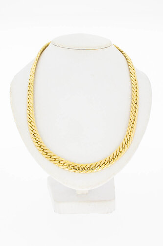 Gourmet ketting 18 Karaat goud - 46 cm