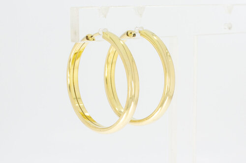 14 Karaat gouden oorringen dames - 2,9 cm