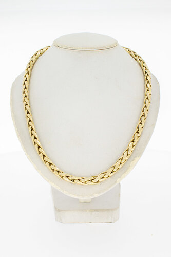 Geelgouden Vossenstaart ketting - 46,3 cm