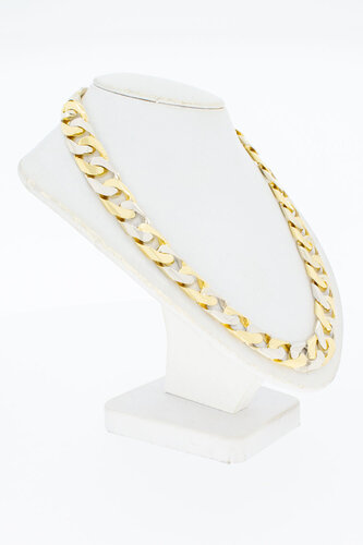 18 Karaat Gourmet heren ketting - 45,6 cm