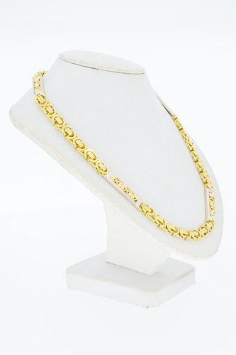 18 Karaat heren Koningsketting - 52 cm