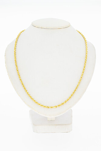 14 Karaat gouden Koord ketting - 46,7 cm