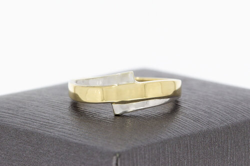 Damesring 14 karaat goud - 17,2 mm