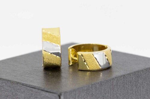 14 Karaat gouden Creolen - diameter 1,5 cm 14 Karaat gouden Creolen - diameter 1,5 cm