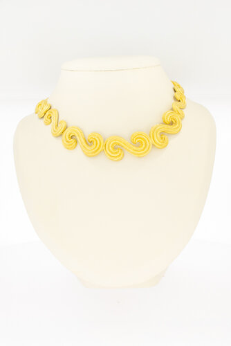Collier 18 karaat geelgoud - 43 cm