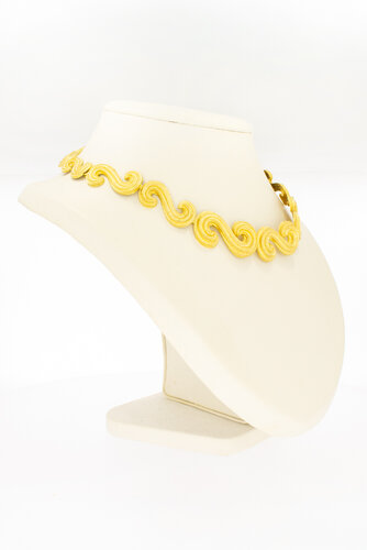 18 karaat geelgouden Collier - 43 cm