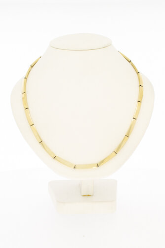 Staafjes Collier 14 Karaat geel goud - 42,2 cm Staafjes Collier 14 Karaat geel goud - 42,2 cm