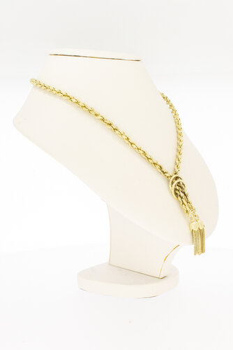 14 karaat gouden Koordketting - 48 cm