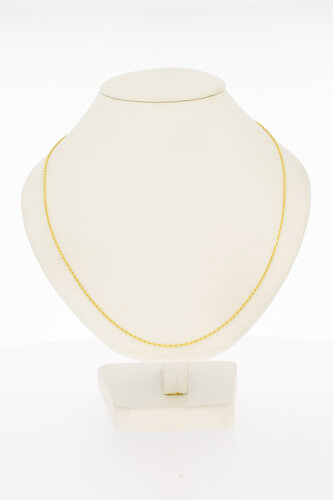 14 karaat goud Anker ketting - 55,5 cm