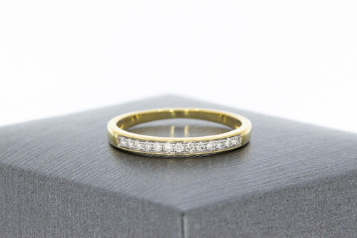 9 karaat (gele) aanschuifring - 15,8 mm 9 karaat (gele) aanschuifring - 15,8 mm