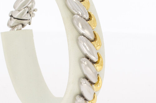 18 karaat gouden armband - 18,9 cm