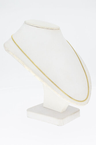 14 Karaat gouden Gourmet Collier - 43,5 cm 14 Karaat gouden Gourmet Collier - 43,5 cm