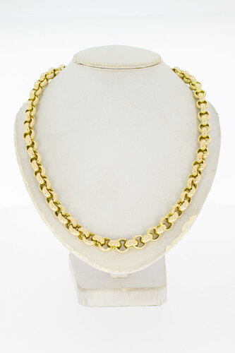 14 Karaat geelgouden Jasseronketting - 47,2 cm 14 Karaat geelgouden Jasseronketting - 47,2 cm
