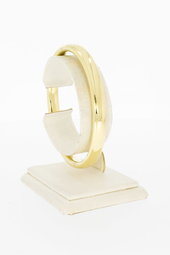 14 Karaat Geelgouden Slavenarmband