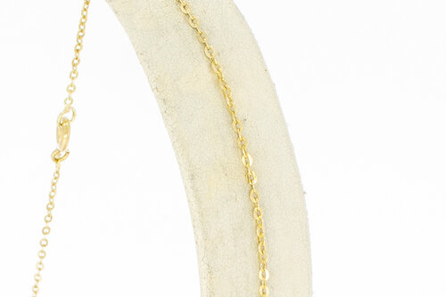 Enkelbandje 14 karaat goud - 23  cm