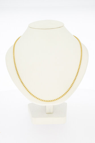 Venetiaanse ketting 14 Karaat goud- 70,1 cm