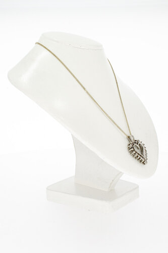 Hartje Diamanthanger 14 karaat goud - 24,7