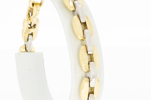 18 Karaat gouden Ankerarmband - 20,4 cm