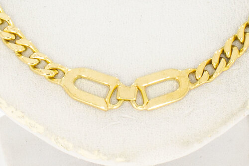 18 Karaat gouden Gourmetketting - 91,5 cm