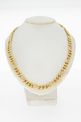 18 Karaat Figaro heren ketting - 84,2 cm