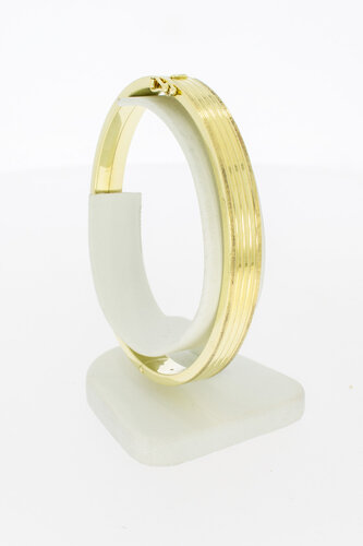 Slavenarmband 14 Karaat geel goud