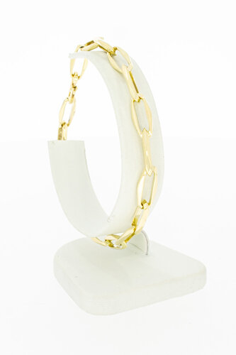 14 Karaat goud Closed Forever armband - 20,1 cm