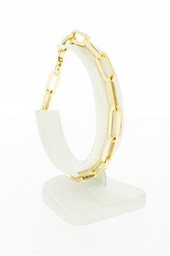 14 Karaat Closed Forever armband - 22 cm