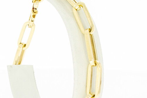 14 Karaat Closed Forever armband - 22 cm