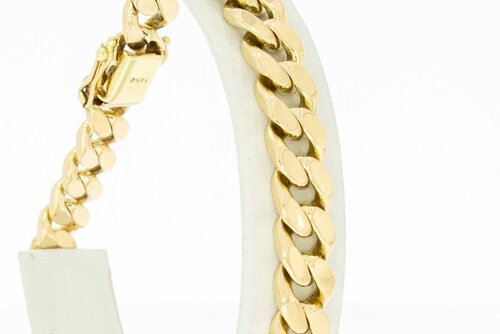Gourmet 14 Karaat goud armband  - 21,9 cm