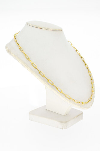18 Karaat geelgoud Ankerketting - 71 cm