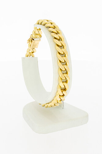 Gourmet armband 18 Karaat goud - 20,2 cm