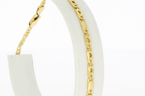 18 Karaat Valkoog armband - 20,7 cm